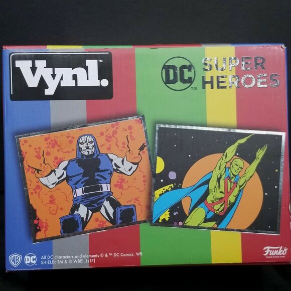 Funko DC Super Heroes Vynl Darkseid & Martian Manhunter Figure 2 Pack - Picture 4 of 4